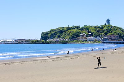 🏖️ 가타세 히가시하마 해수욕장 (片瀬東浜海水浴場)